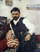 Valentin Aleksandrovich Serov Portrait of the Artist Konstantin Korovin china oil painting artist
